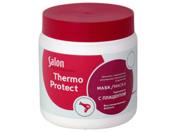 Маска Salon Pro Термозащита с плацентой 500мл