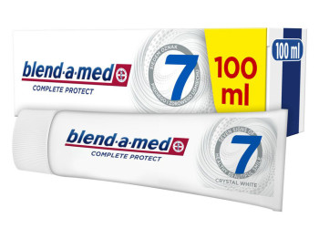 Зубная паста Blend-a-med Complete Protect 7 Кристальная белизна, 100мл