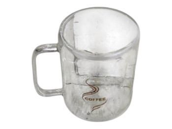 Чашка скляна Coffee, 360 мл, подвійна стінка