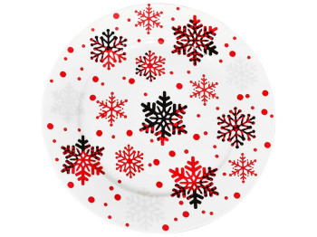 Набор тарелок Christmas snowflake, 10,5, 25,8см (цена за набор 4шт)