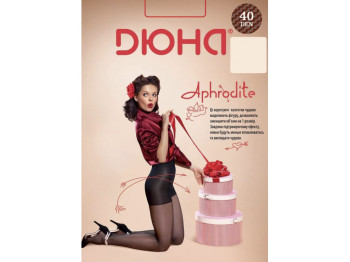 Колготи жіночі капронові 40DEN "Aphrodite" 129-3 розмір 3 (колір бежевий) Дюна