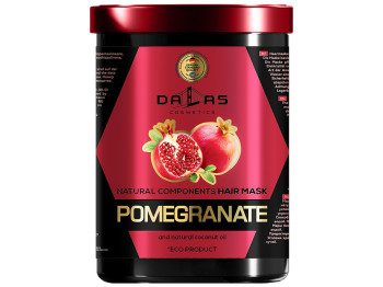 Маска для волос Dalas Natural Components с маслом гранатовых косточек и натур. маслом кокоса 1л