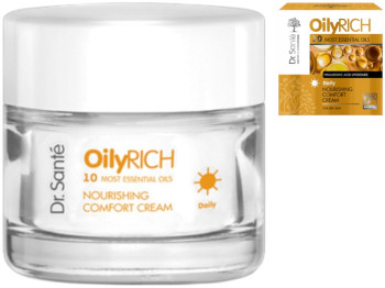Питательный крем-комфорт дневной Dr.Sante "Oily Rich" 50мл