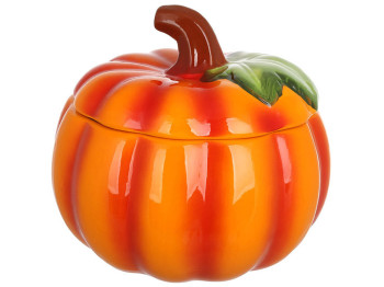 Банка для сипучих продуктів, керамічна, Гарбуз, 1000мл