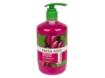 Крем-гель для душу Fresh juice "Рожевий банан" 750мл