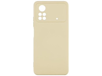 Чохол Full Case TPU+Silicone Touch No Logo для Xiaomi POCO X4 Pro 5G Колір 11, Ivory