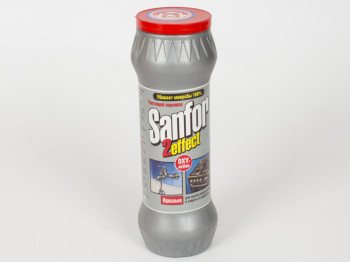 Чистящее средство-порошок Sanfor "2 effect" 400гр