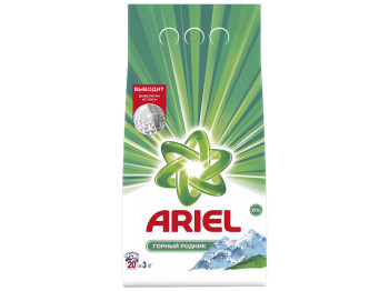 Пральний порошок Ariel Гірське джерело автомат 3кг