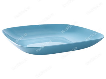 Тарелка, 25x25x3 см(цвет сизо - голубой) 167063