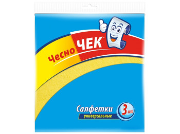 Салфетка универсальная чесноЧЕК 3шт