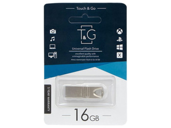 USB флеш-накопитель T&G 16gb Metal 117, Черный