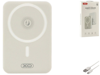 Power Bank XO PR231 Magnetic 15W wireless charging+PD20W 10000mAh Цвет Белый