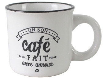 Чашка Limited Edition Small cafe, 150мл (колір білий) 6900066070303