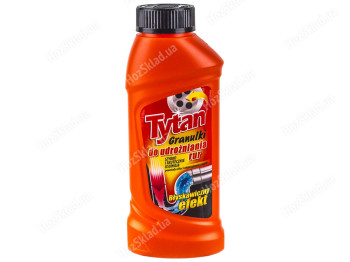 Засіб миючий в гранулах для очищення каналізаційних труб Tytan 200 г