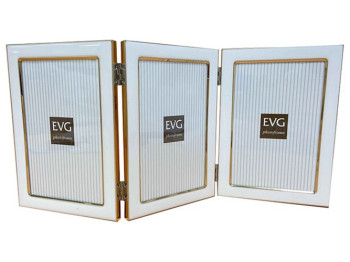 Фоторамка EVG Onix triple, 3-10x15см, білий, 6900068846265