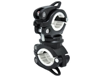 Тримач-кріплення ліхтаря на кермо велосипеда, 11х3см