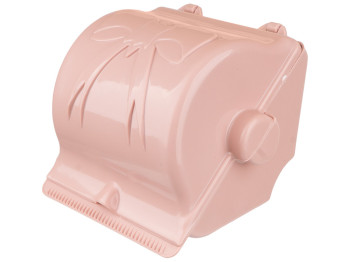 Бумагодержатель R plastic Бантик, пудра, 07006