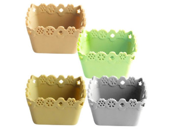 Форма для маффинов Ажур Пастель квадратная 5x5x3см