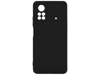 Чехол Full Case TPU+Silicone Touch No Logo для Xiaomi POCO X4 Pro 5G Цвет 18, Black