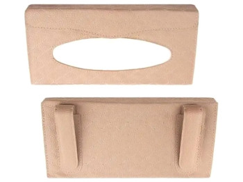 Держатель для автомобильных салфеток, бежевый