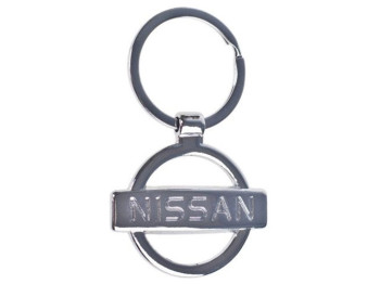 Брелок металевий дешевий 1шт NISSAN (CN)