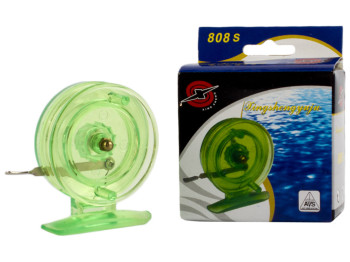 Катушка инерционная Sams Fish пластик 6x2x8см
