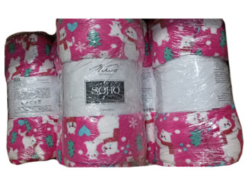 Плед Soho Christmas bears (тонкий), 200x230см, 6900068417731