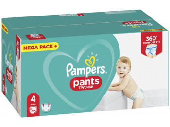 Подгузники Pampers Pants Maxi размер 4 (9-15кг) 104шт