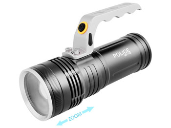 Ліхтар переносний Police S911-XPE, 2x18650, zoom, ЗУ 220V/12V, Box