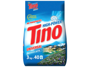 Порошок для стирки Tino High-Power Mountain spring универсальный 3кг