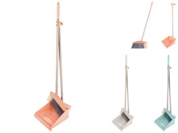 Набор для уборки (метла, совок) 24x96x24см