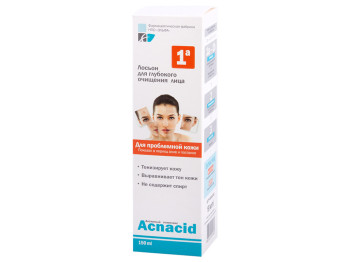 Лосьйон для глибокого очищення обличчя "Elfa Pharm" Acnacid 150мл