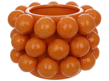 Ваза порцелянова Orange, D21x14см