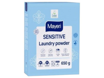 Порошок Mayeri Sensitive Universal, для всіх типів тканин, 16 прань, 650 г