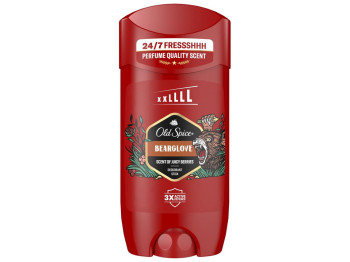 Дезодорант-стик Old Spice Bearglove, без алюминия, до 48 часов, аромат спелых ягод, 85мл