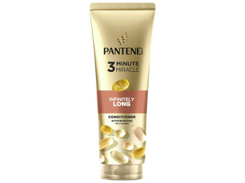 Кондиціонер для волосся Pantene 3 Minute Miracle Нескінченна довжина, 220мл