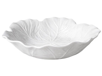Салатник фарфоровый фигурный Flower, для подачи блюд, 23×23×7 см