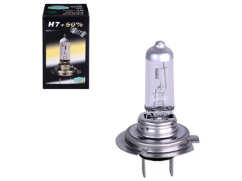 Лампа автомобильная для стоп-сигнала и задней фары Trifa 12V, 55W, H7 +50% (51607)