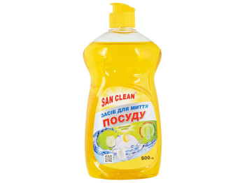 Засіб для посуду San Clean Лимон, 500мл
