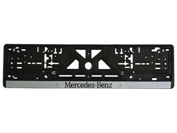 Рамка номера пластиковая MERCEDES