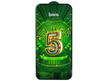 Защитное стекло Hoco G12 5D for Apple Iphone 13 Pro Max/14 Plus 25 шт Цвет Чёрный