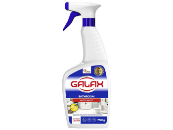 Засіб для миття ванної кімнати та сантехніки Galax das PowerClean Антиналіт, 750мл