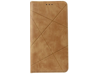 Чехол-книжка Business Leather для Xiaomi Mi 12 Цвет Бежевый