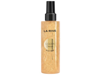 Спрей-шиммер для тіла жіночий La Rive Golden Dream Glittery 200мл