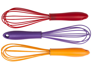 Венчик силикон 7x28см (цена за 1шт) цвета ассорти