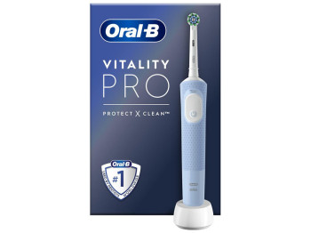 Електрична зубна щітка Oral-B Vitality Pro Protect X Clean Vapor Blue