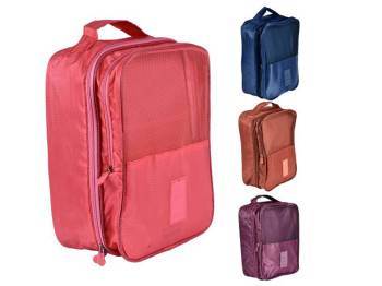 Органайзер дорожній для взуття "Qianyecao Travel" з ручкою 20х13х29см