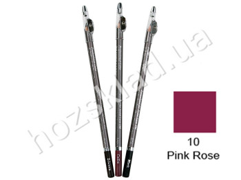 Карандаш с точилкой Jovial Luxe ML-190 №10 розовая роза