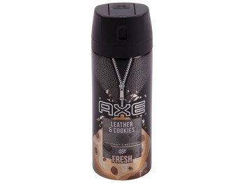 Дезодорант-антиперспірант аерозоль чоловічий Axe Leather & Cookies 150мл