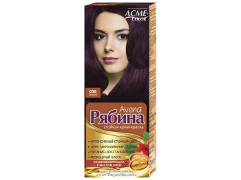 Крем-фарба Acme-color "Горобина Avena" Божоле тон 036